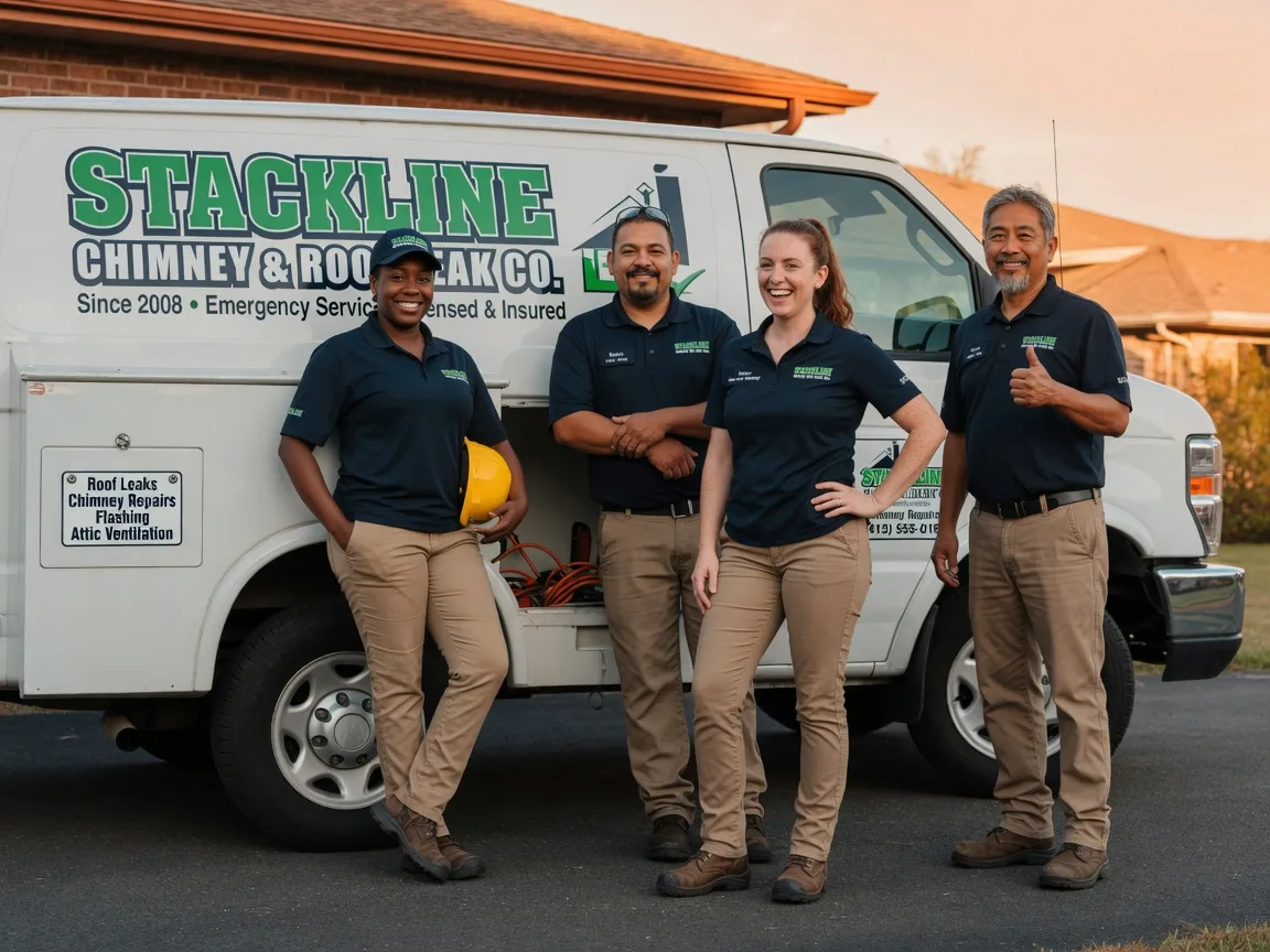 Chimney flashing repair company in Montreat, NC
